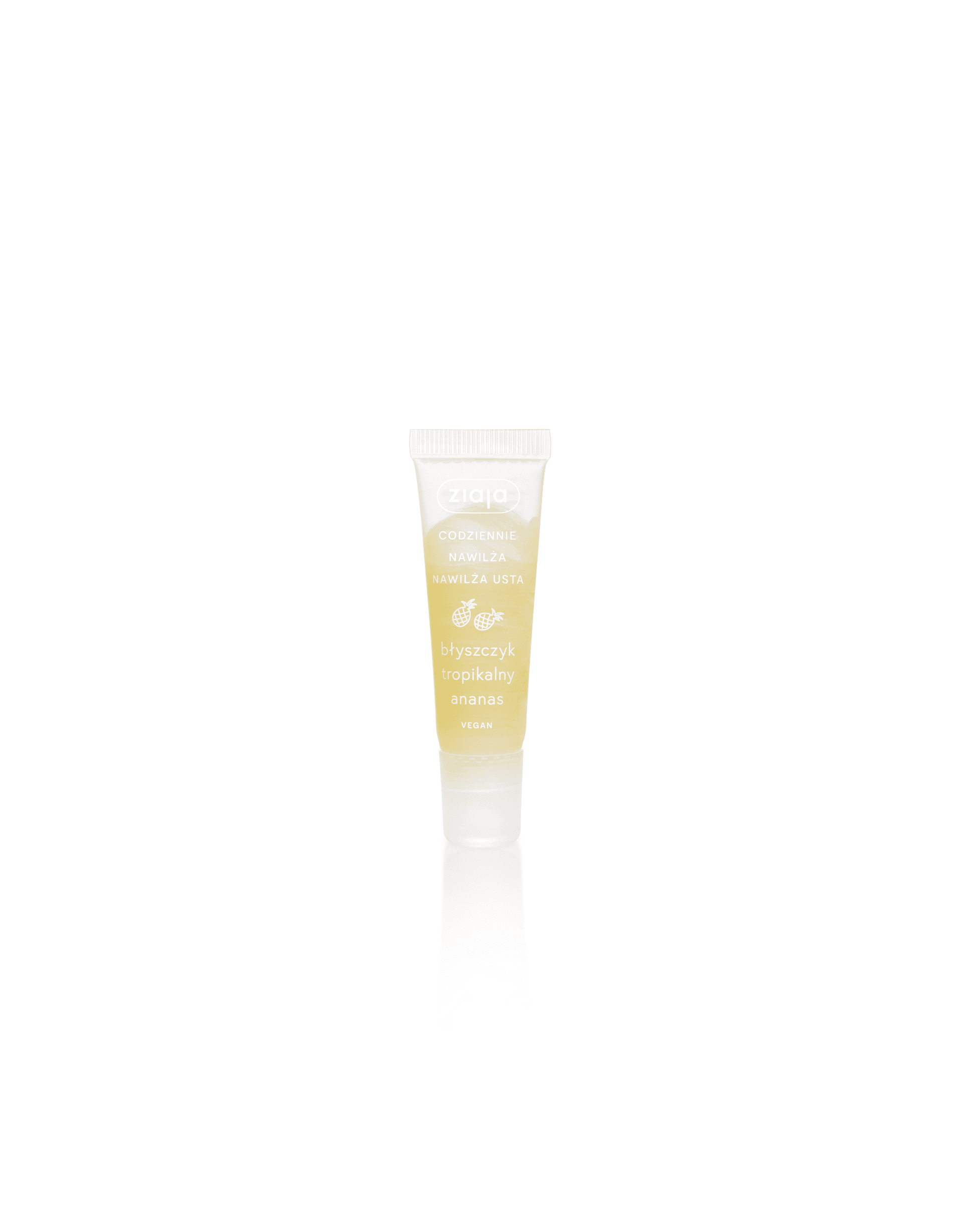 Ziaja błyszczyk tropikalny ananas 12 ml