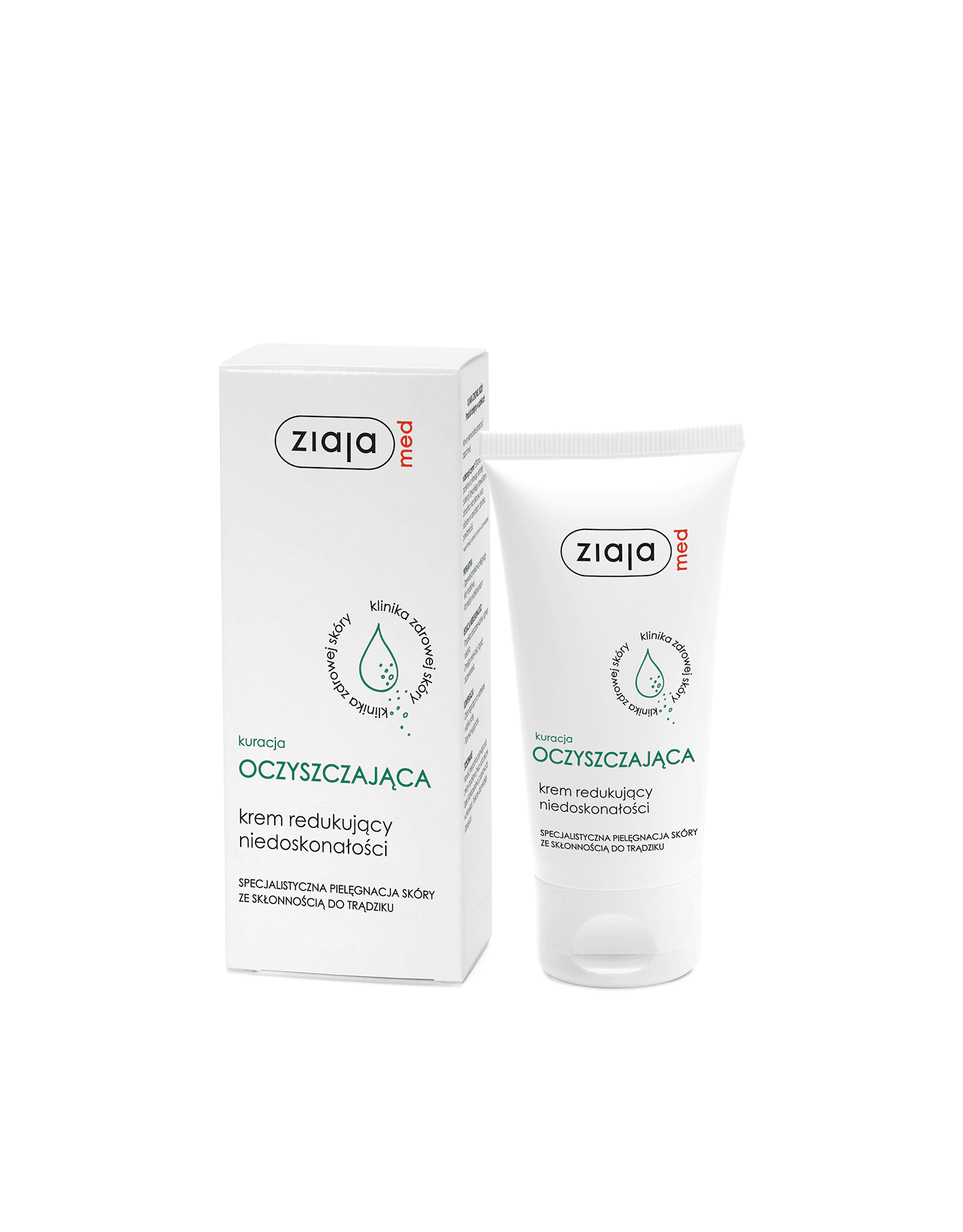 Ziaja Med kuracja oczyszczająca krem redukujący niedoskonałości 50 ml