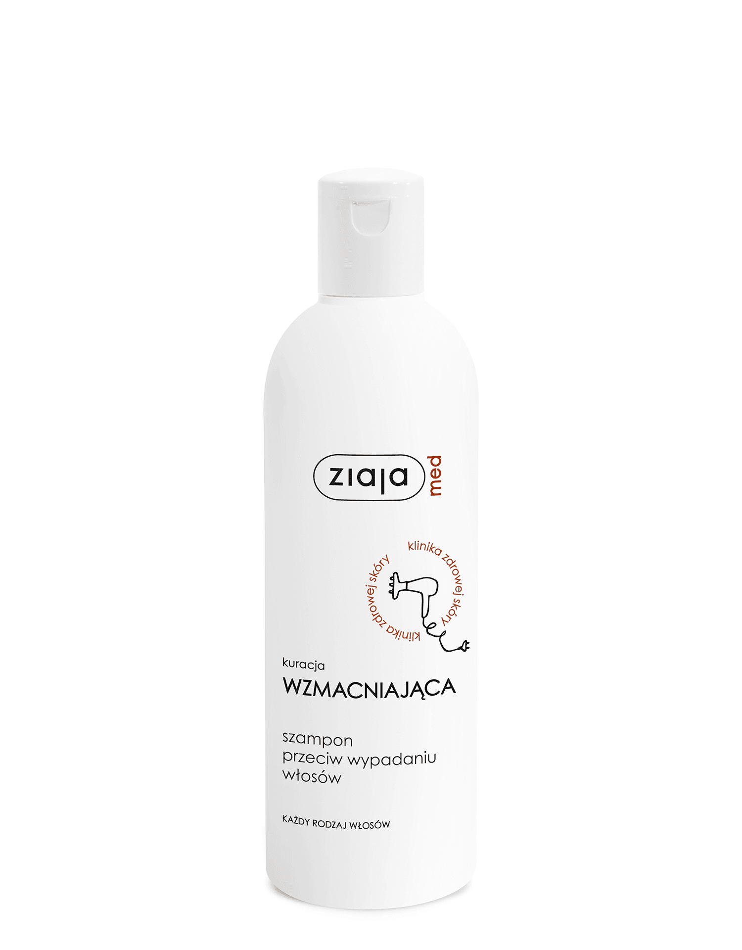 Ziaja Med kuracja wzmacniająca szampon przeciw wypadaniu włosów 300 ml