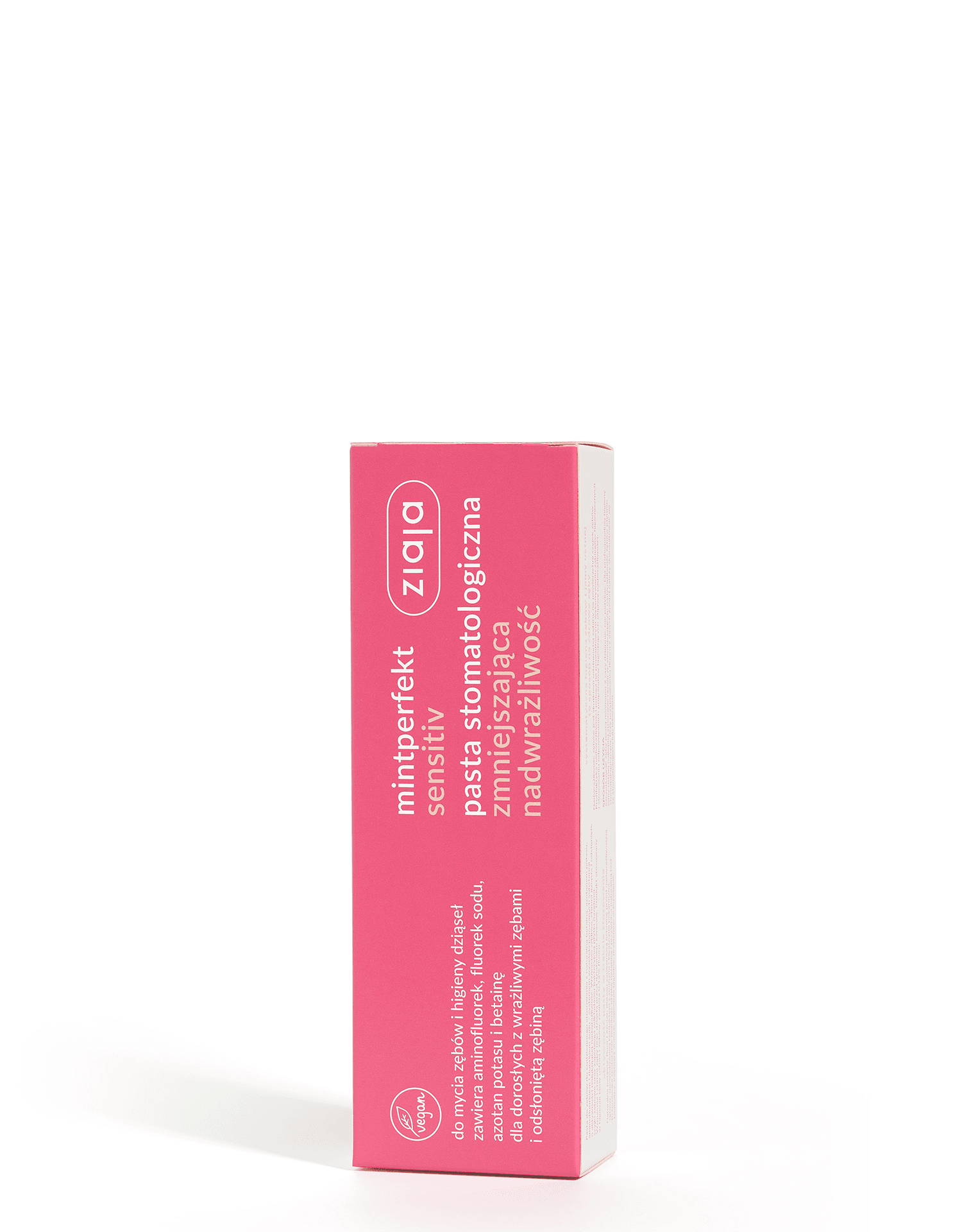 Ziaja Mintperfekt sensitiv pasta stomatologiczna zmniejszająca nadwrażliwość 75 ml