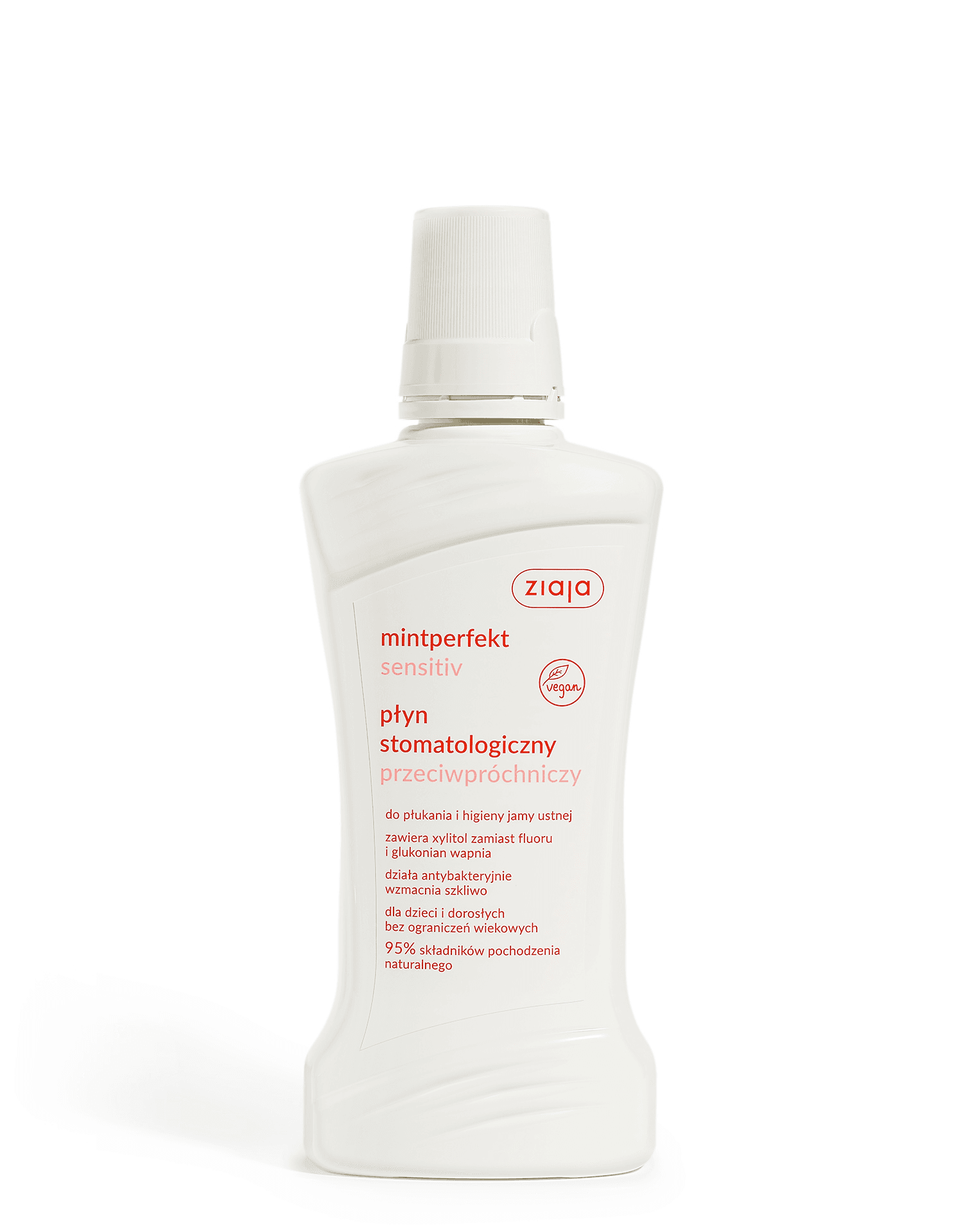 Ziaja Mintperfekt sensitiv płyn stomatologiczny przeciwpróchniczy 500 ml