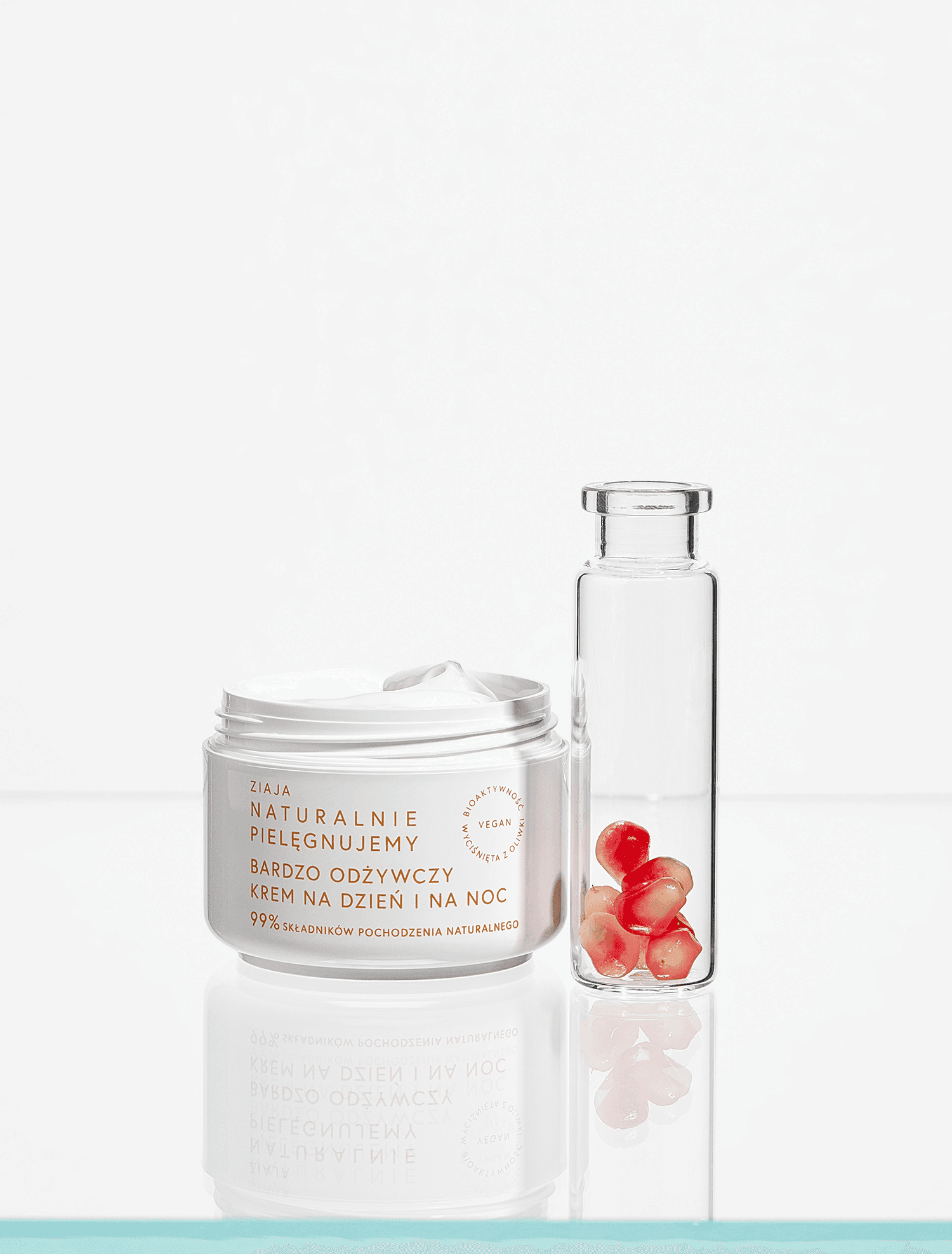 Ziaja Naturalnie Pielęgnujemy bardzo odżywczy krem na dzień i na noc 50 ml
