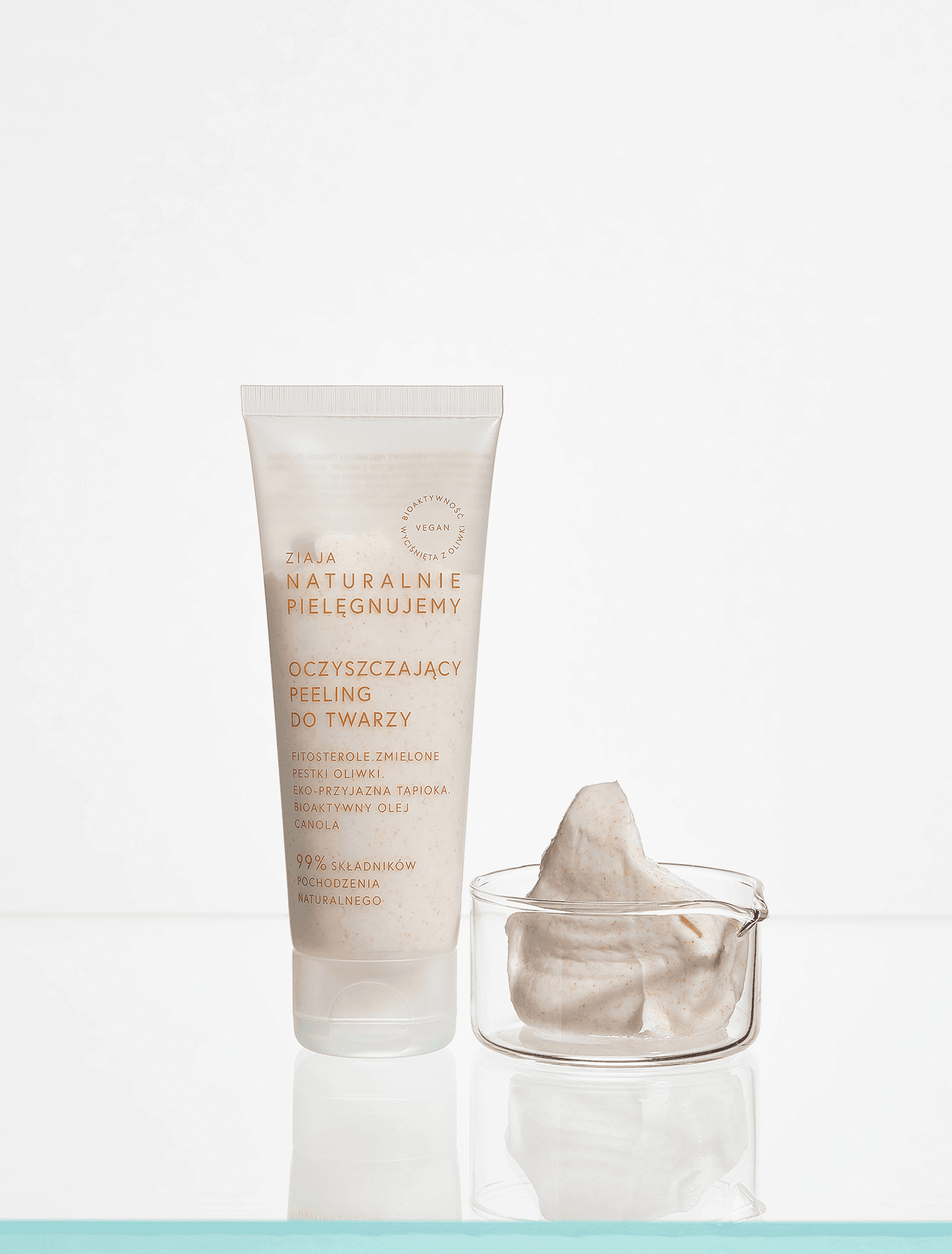 Ziaja Naturalnie Pielęgnujemy oczyszczający peeling do twarzy 70 ml