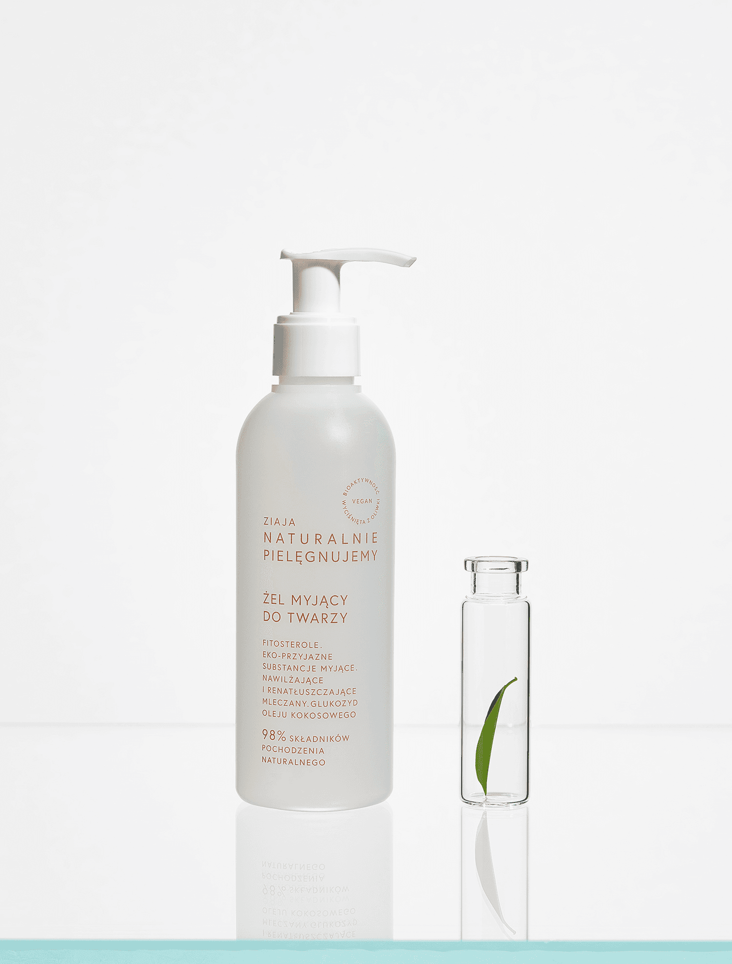 Ziaja Naturalnie Pielęgnujemy żel myjący do twarzy 190 ml