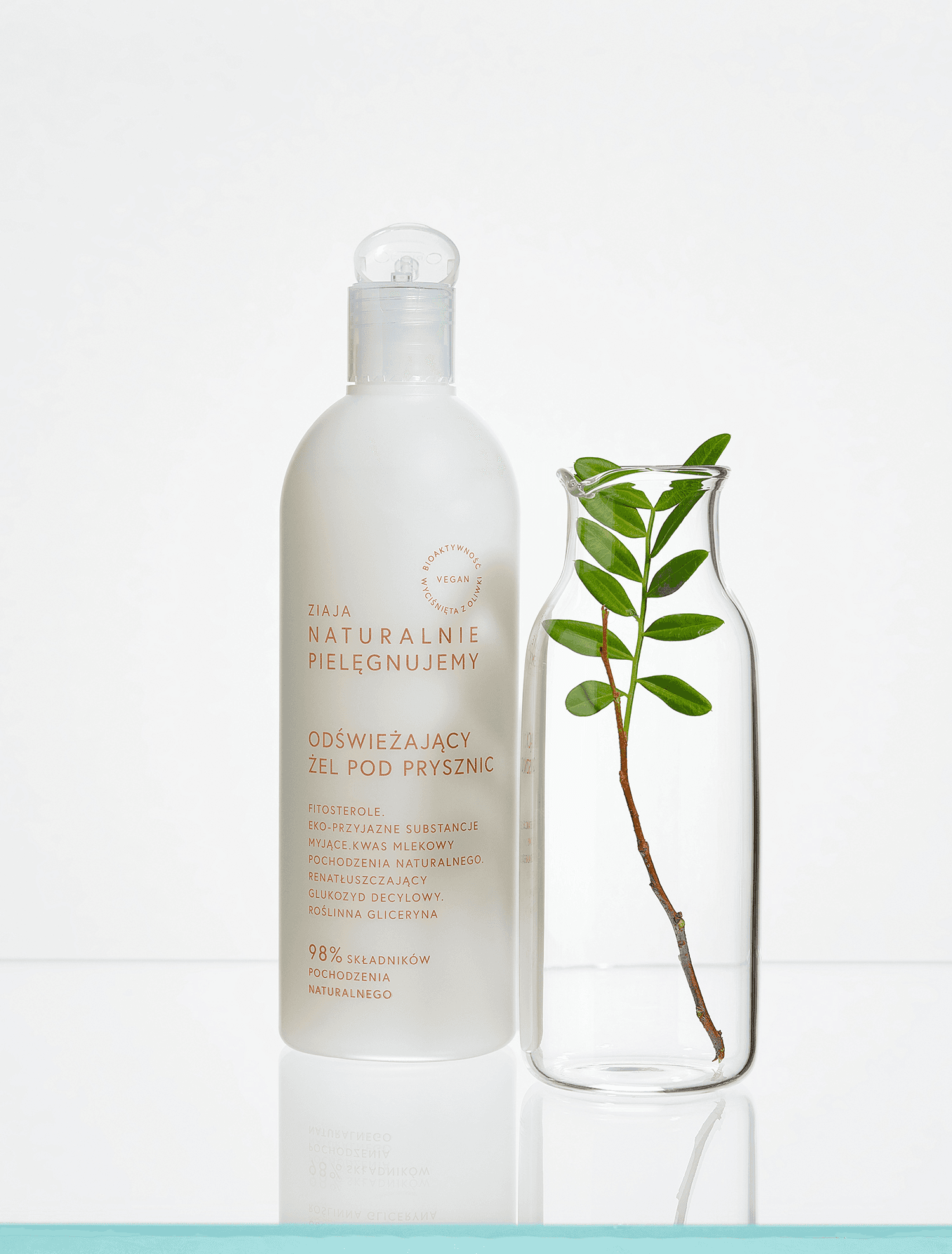 Ziaja Naturalnie Pielęgnujemy odświeżający żel pod prysznic 400 ml