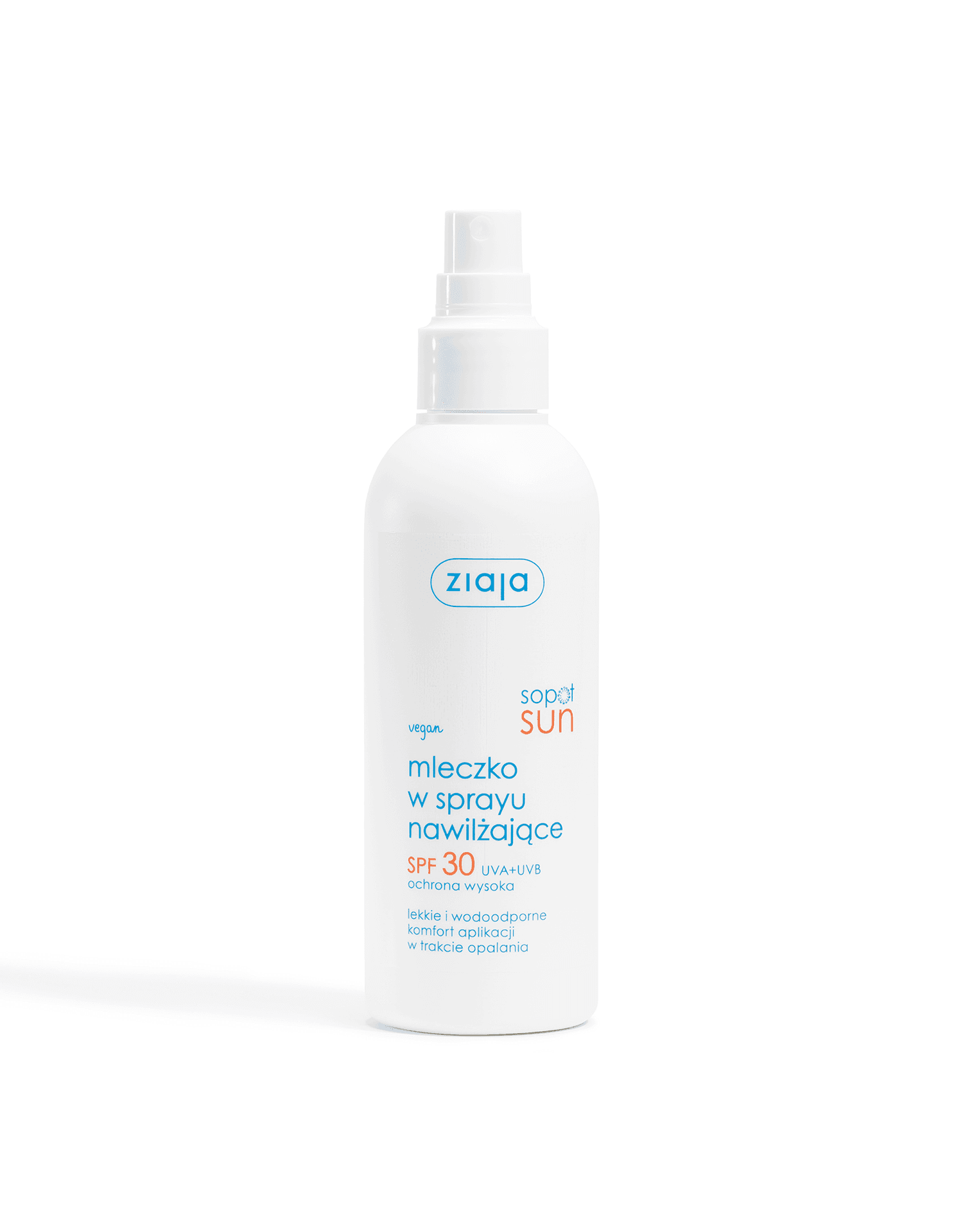Ziaja Sopot Sun mleczko w sprayu nawilżające SPF 30 UVA + UVB 170 ml
