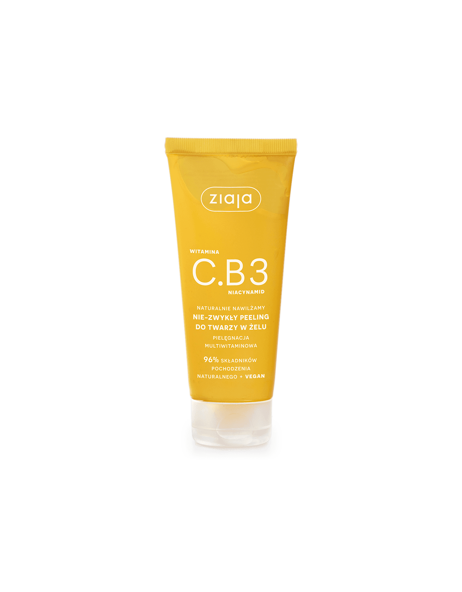 Ziaja Witamina C.B3 Niacynamid nie-zwykły peeling do twarzy w żelu 100 ml