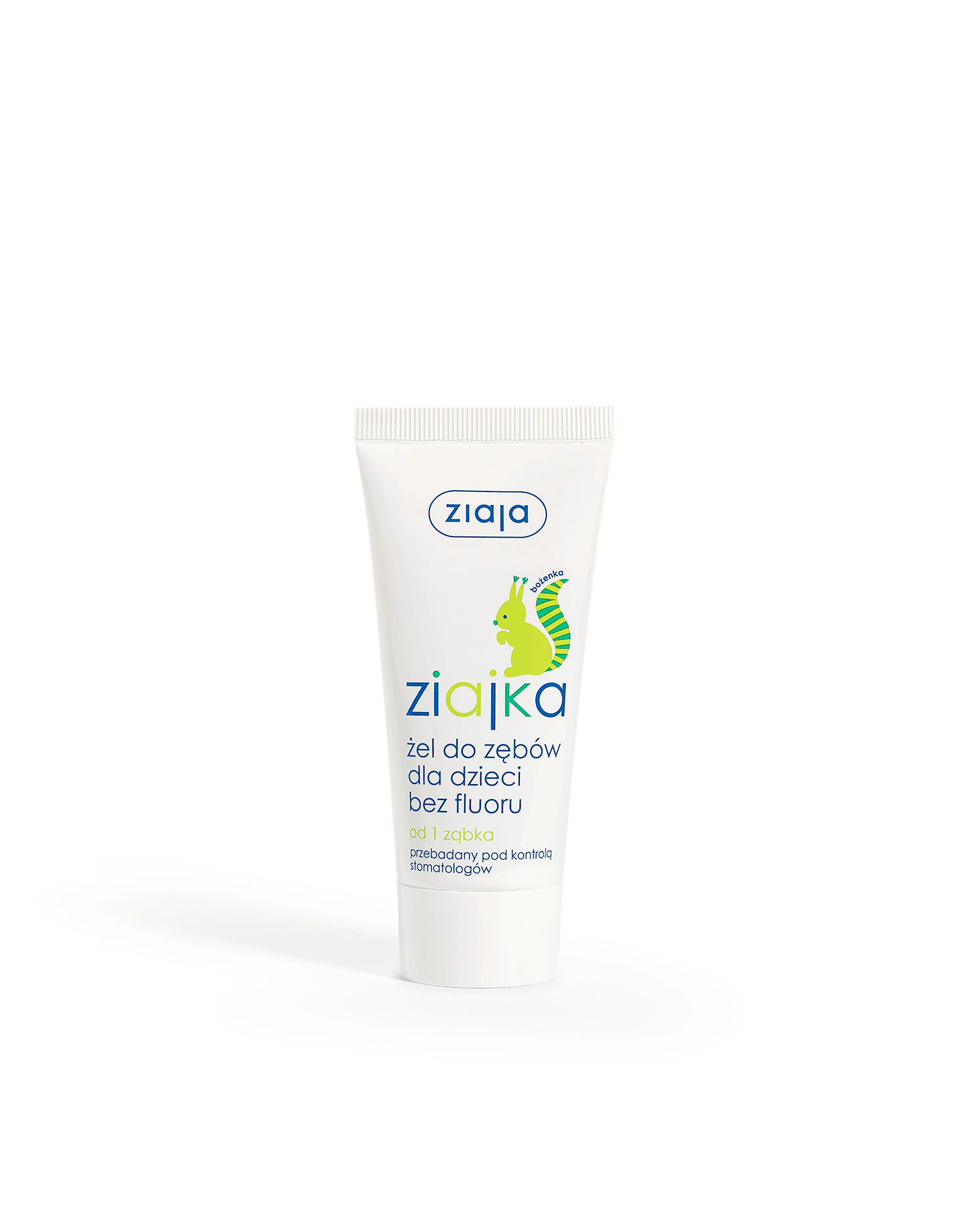 Ziaja Ziajka żel do zębów dla dzieci bez fluoru od 1 ząbka 50 ml
