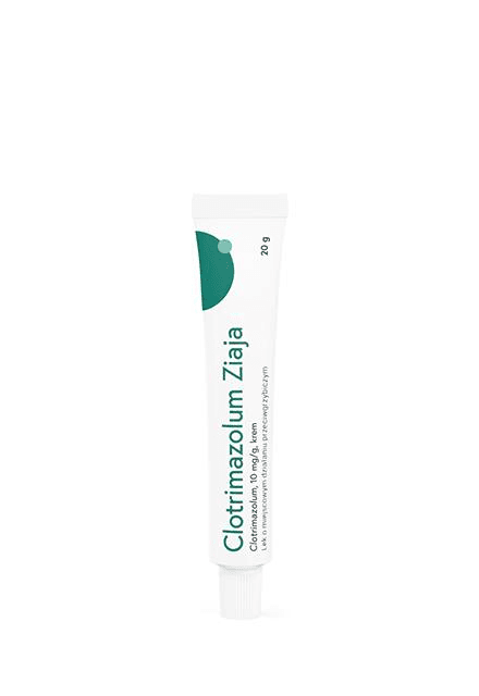 Clotrimazolum Ziaja krem 10 mg/g 20 g
