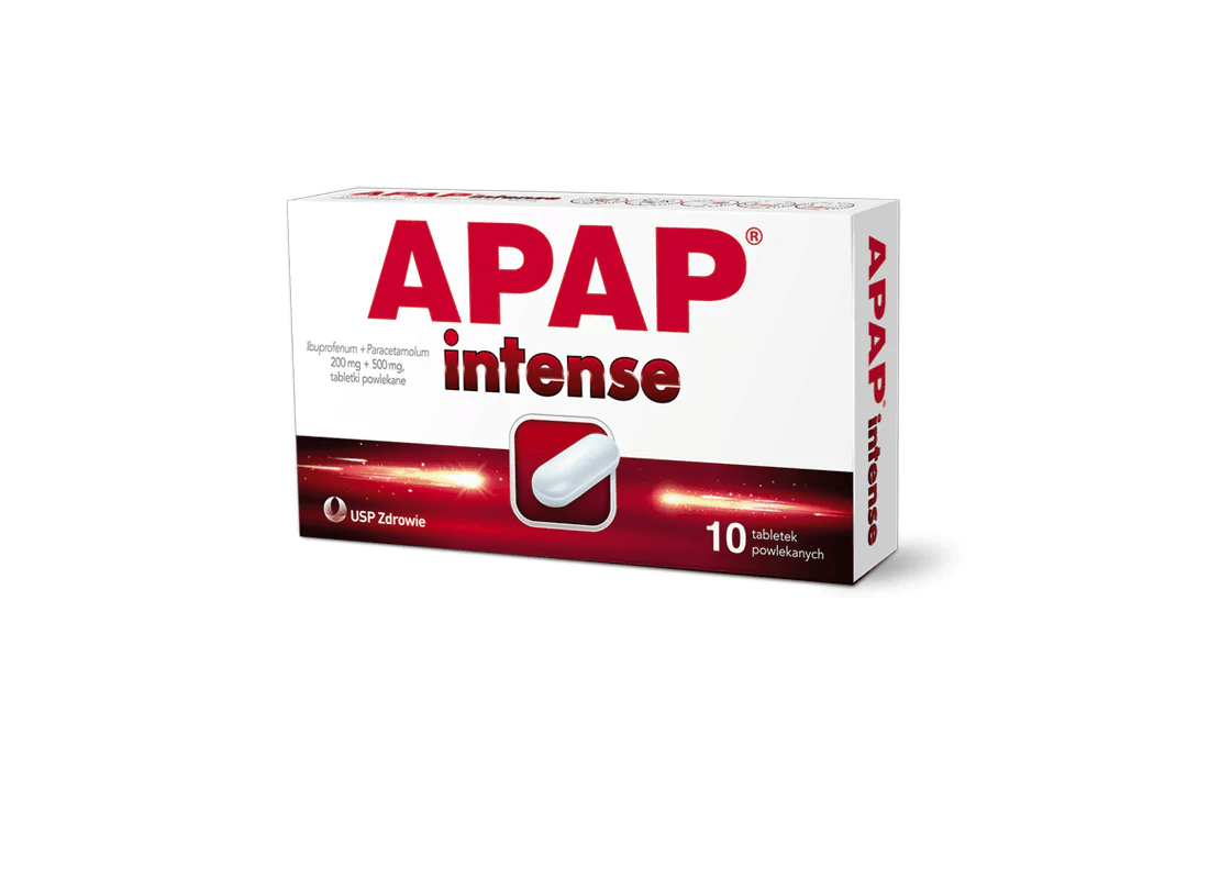 APAP intense 10 tabletek