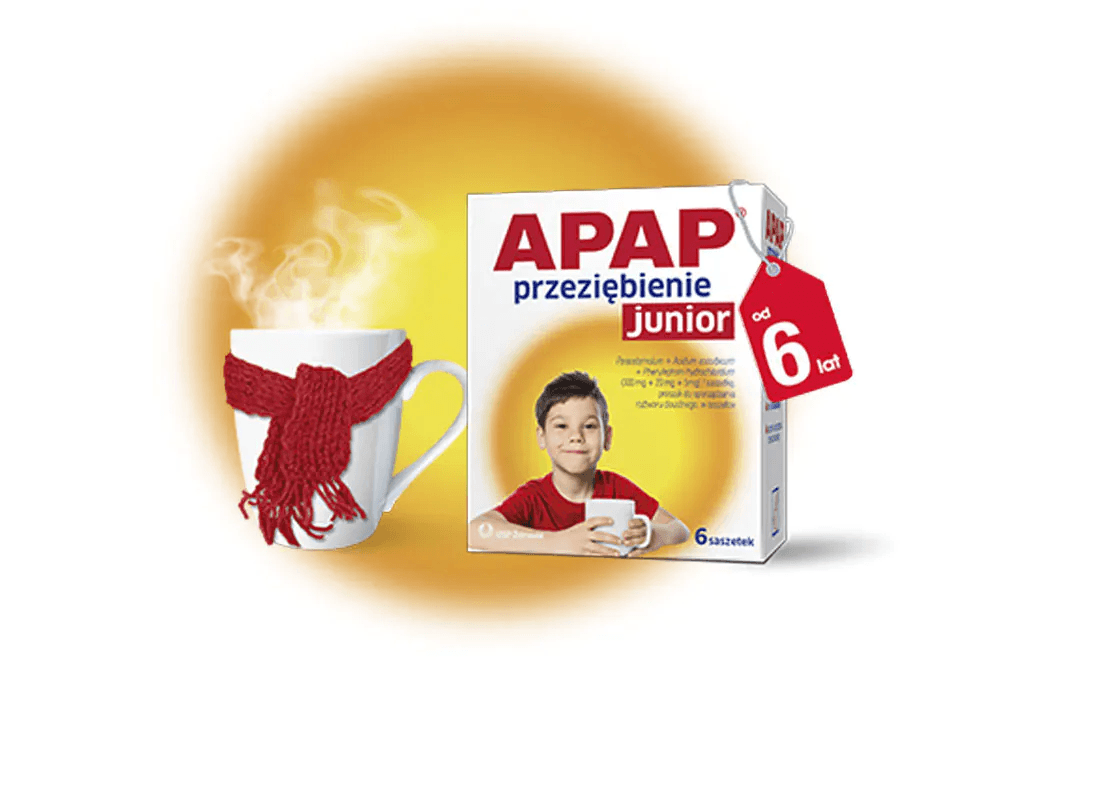 APAP przeziębienie MAX 8 saszetek