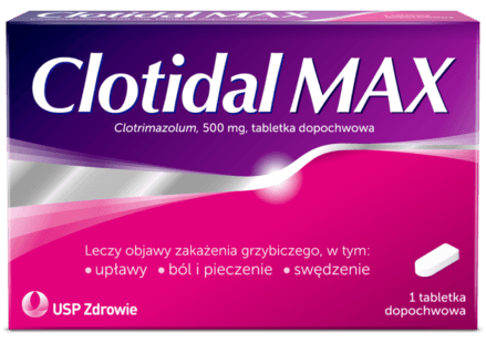 Clotidal MAX 1 tabletka