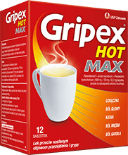 Gripex Hot Max 8 saszetek