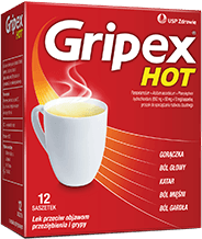 Gripex Hot 8 saszetek