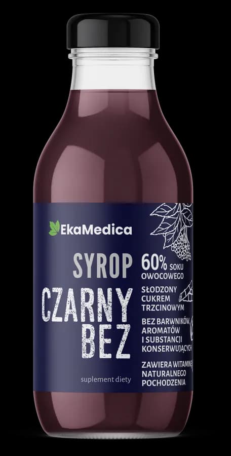 EkaMedica syrop czarny bez 300 ml