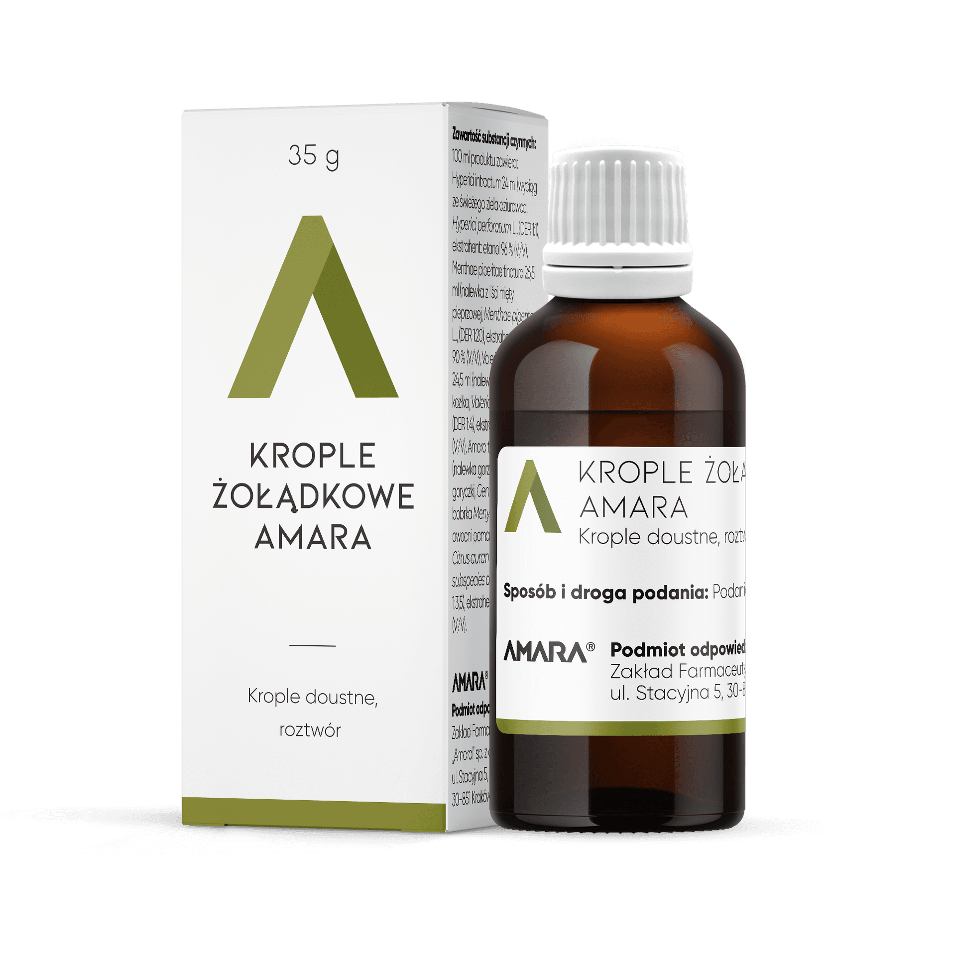 Krople Żołądkowe Amara krople doustne 100 g