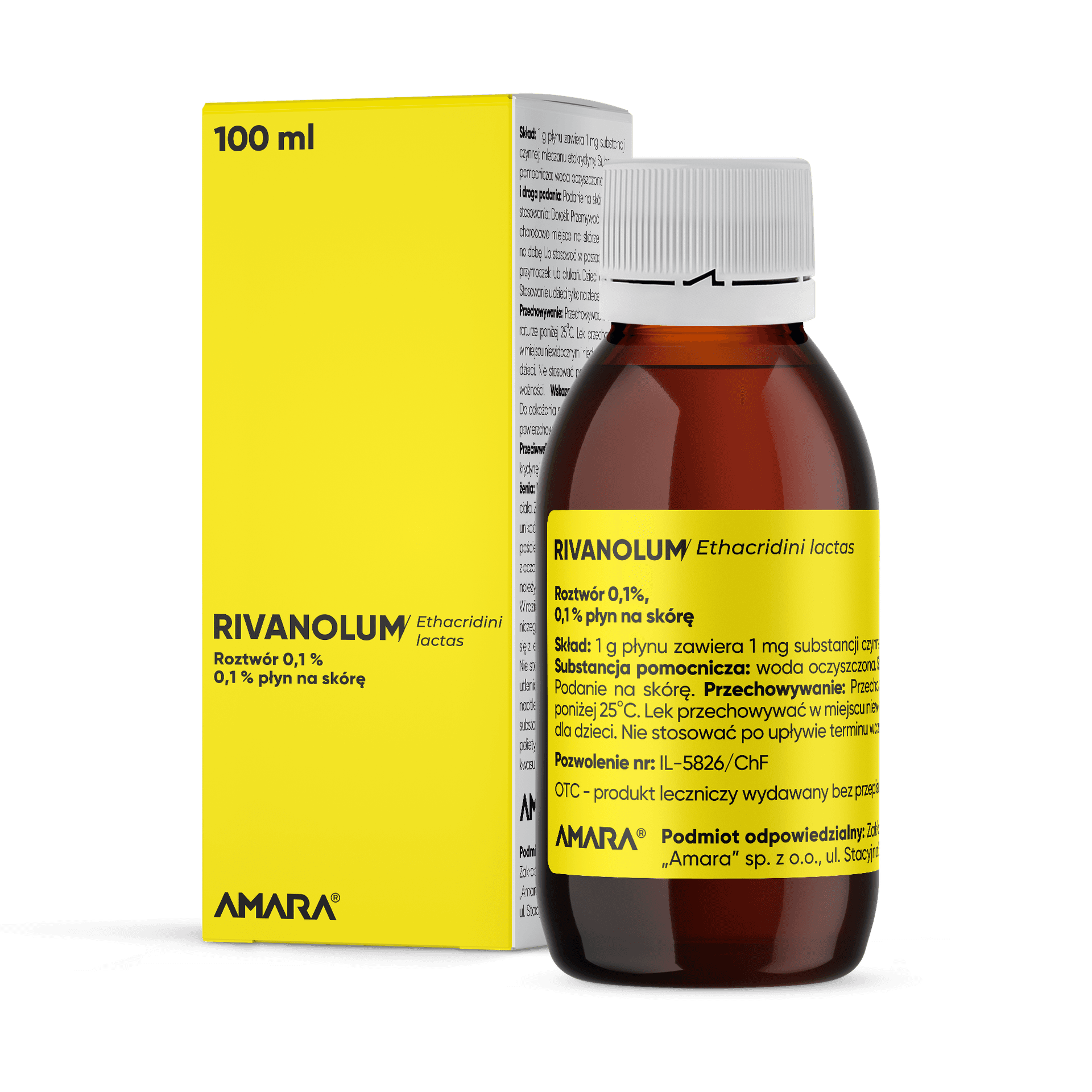 Rivanolum 0,1% 250 ml