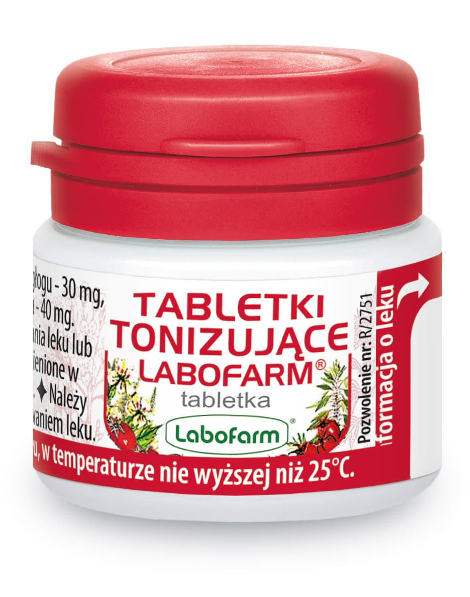 Tabletki tonizujące Labofarm 20 tabletek