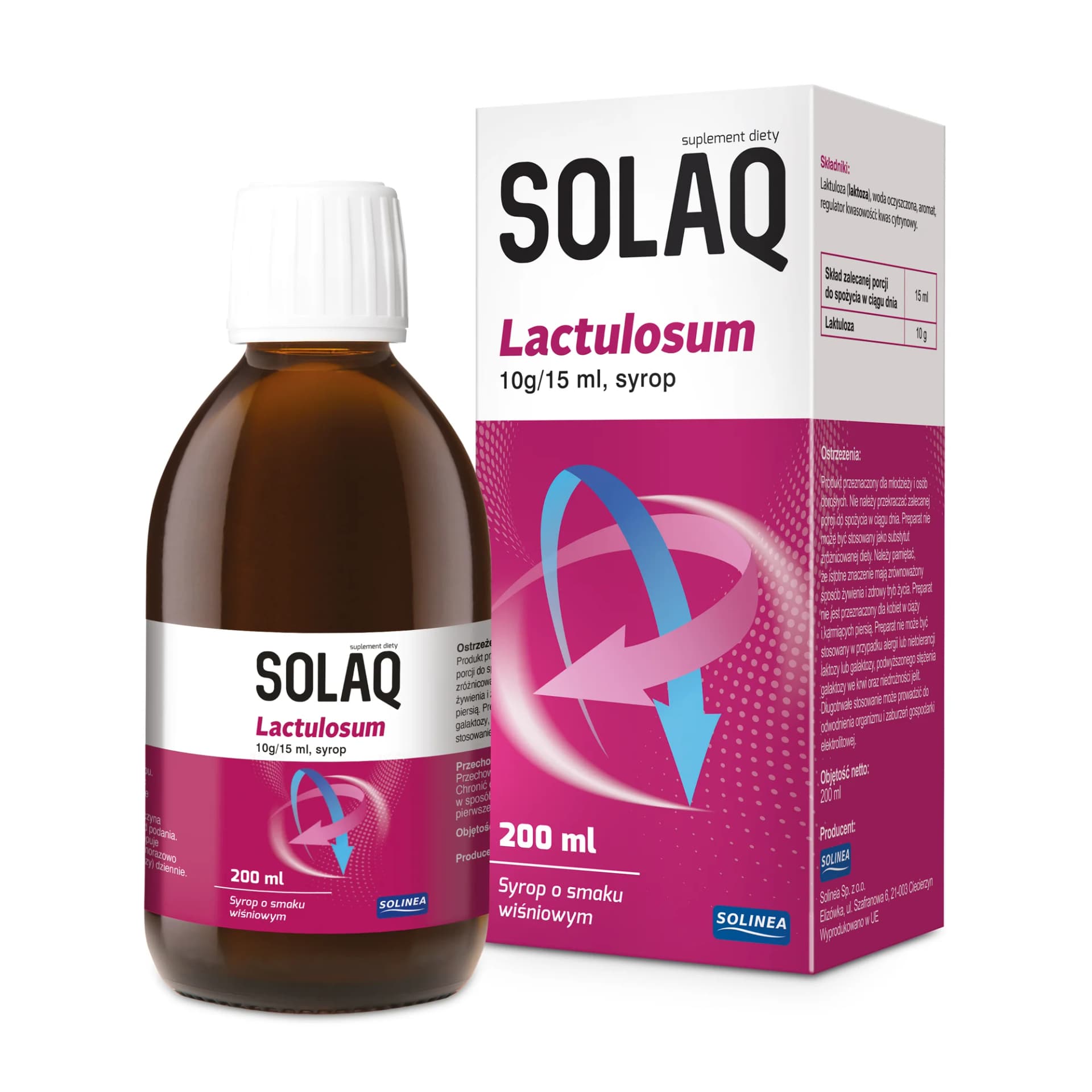 Solaq syrop z laktulozą 200 ml
