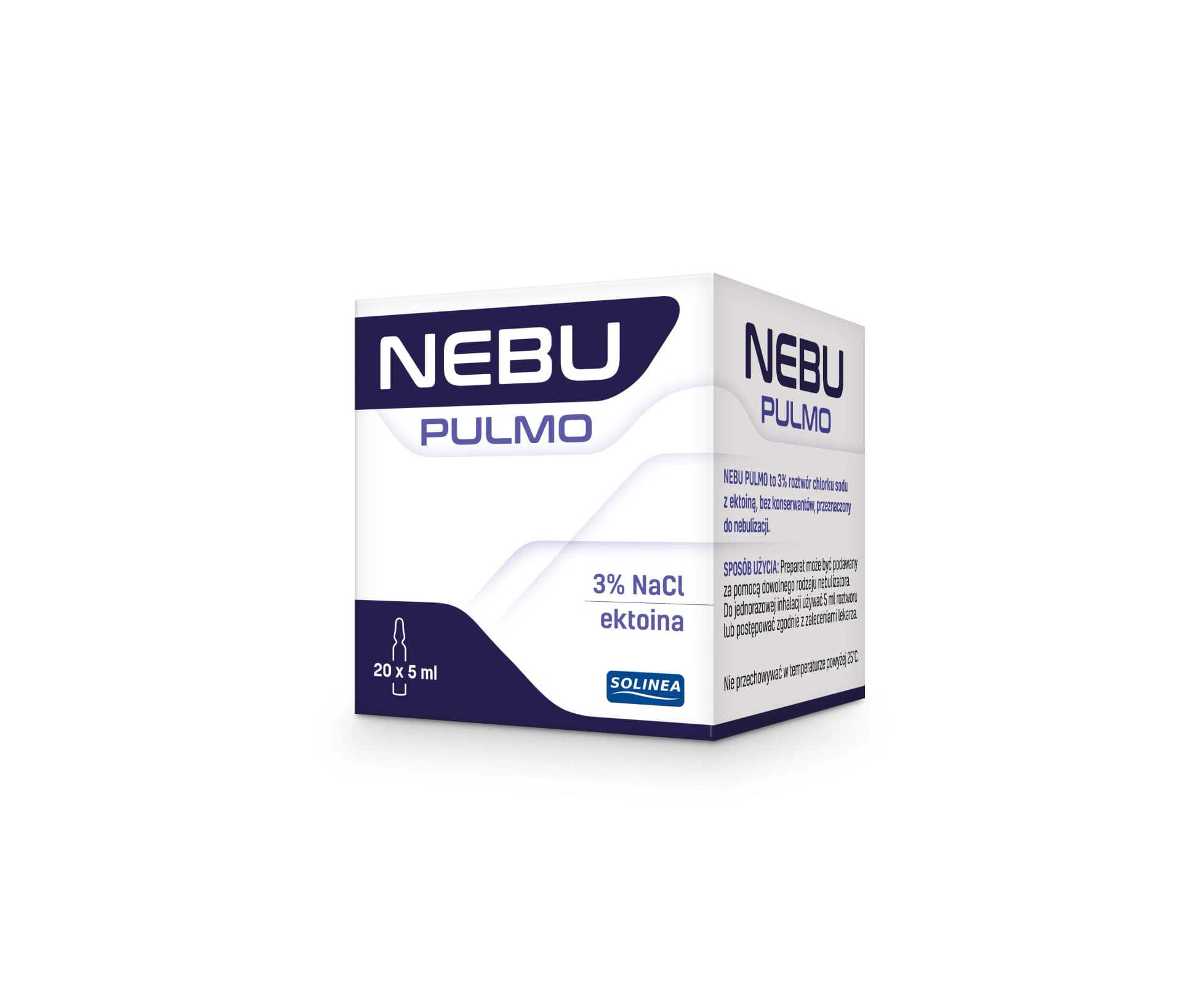 Nebu Pulmo roztwór do inhalacji z ektoiną 100 ml