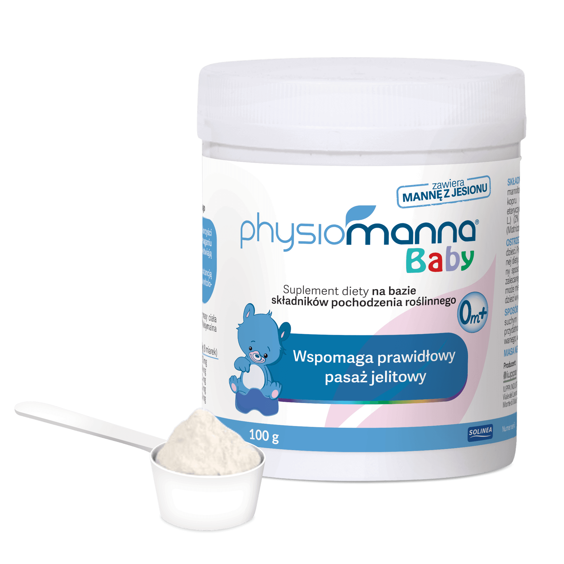 Physiomanna Baby proszek do rozpuszczenia 100 g