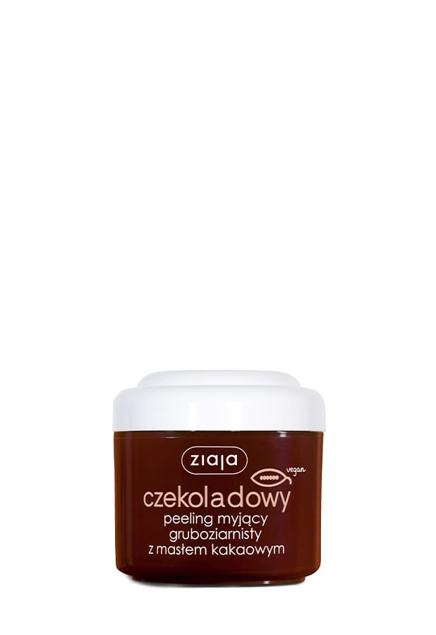 Ziaja Masło Kakaowe peeling myjący gruboziarnisty z masłem kakaowym 200 ml
