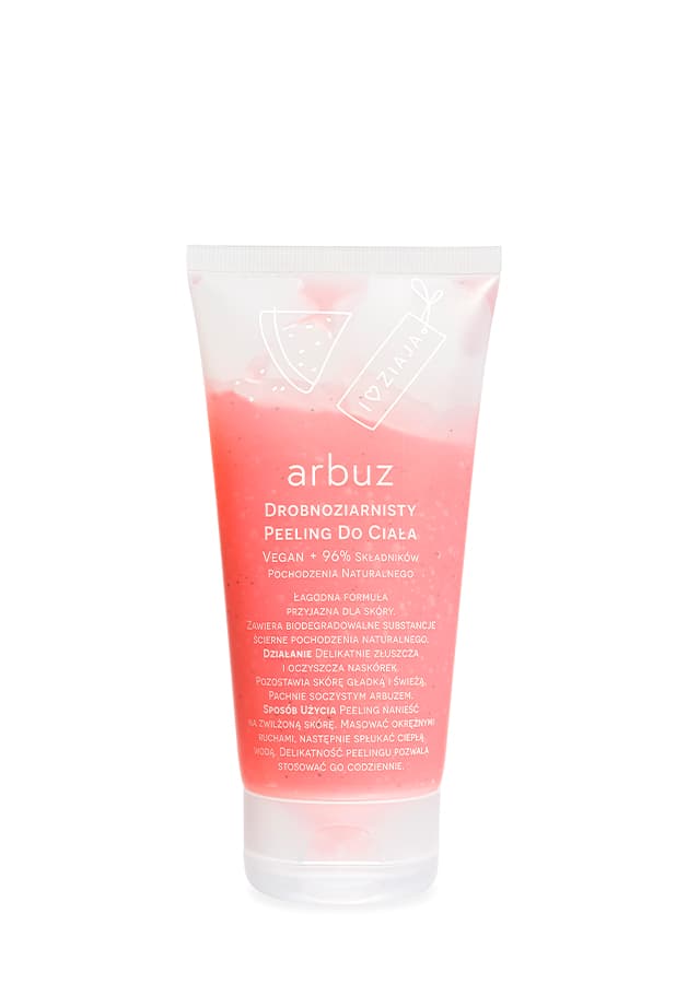 Ziaja arbuz drobnoziarnisty peeling do ciała 160 ml