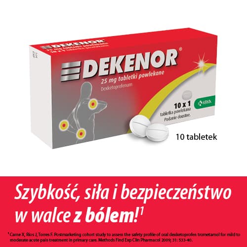 Dekenor 25 mg 10 tabletek