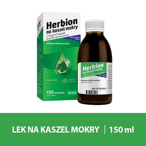 Herbion na kaszel mokry syrop 7mg/ml 150 ml