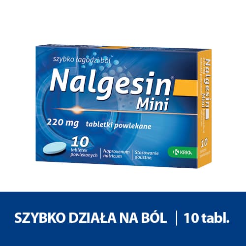 Nalgesin Mini 220 mg 10 tabletek