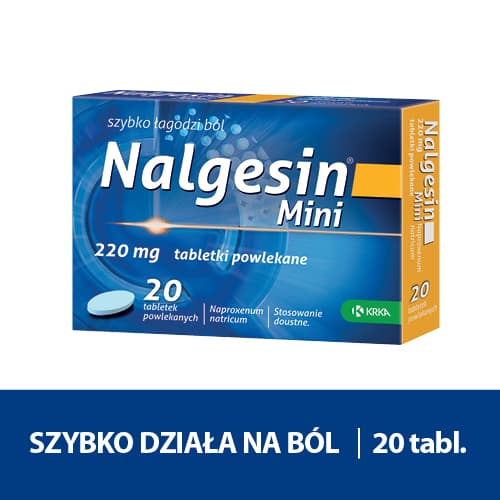 Nalgesin Mini 220 mg 20 tabletek