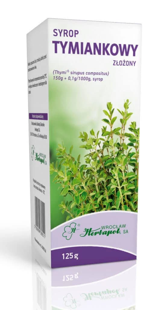 Syrop tymiankowy złożony Herbapol 125 g