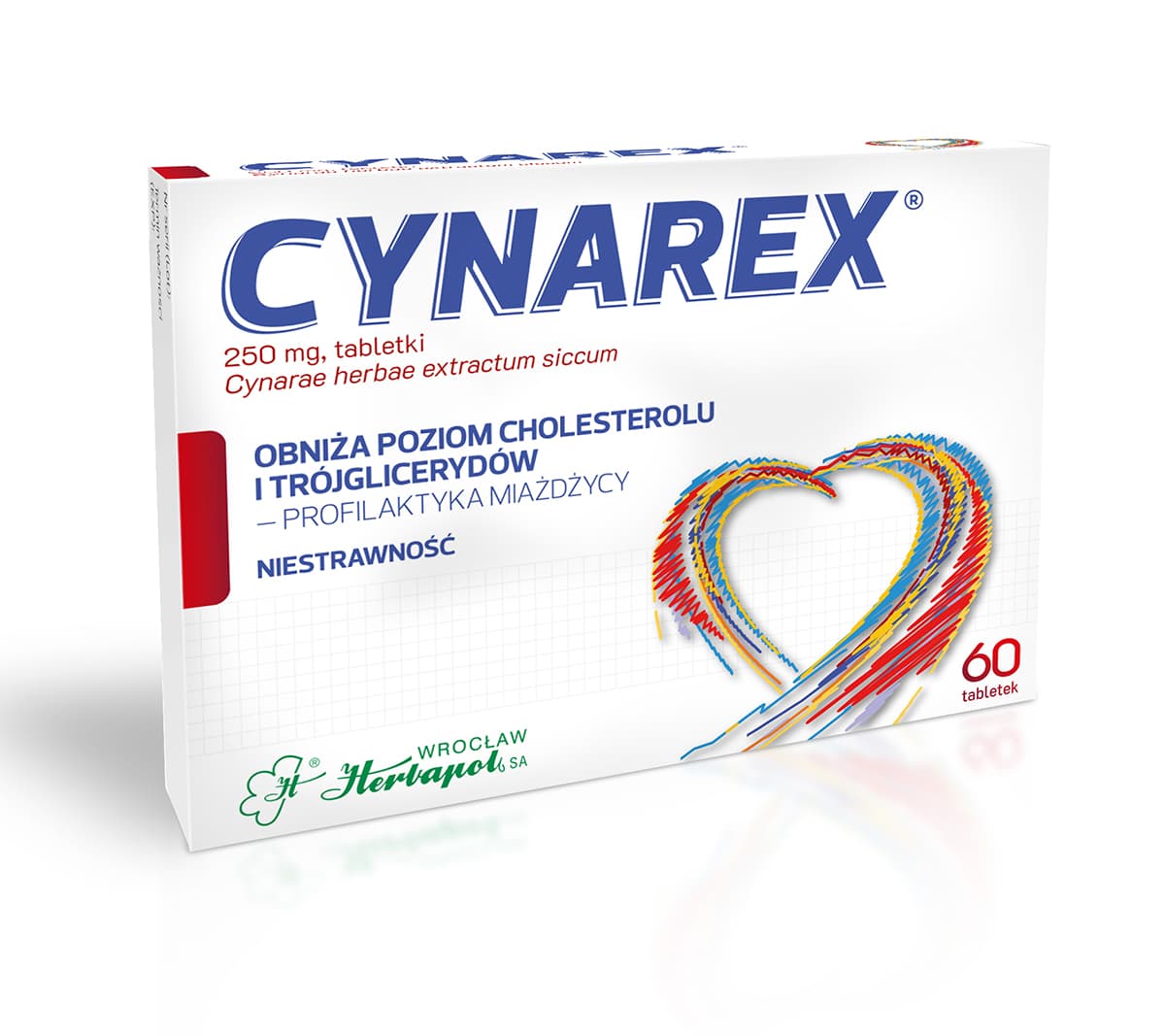 Cynarex 250 mg 60 tabletek