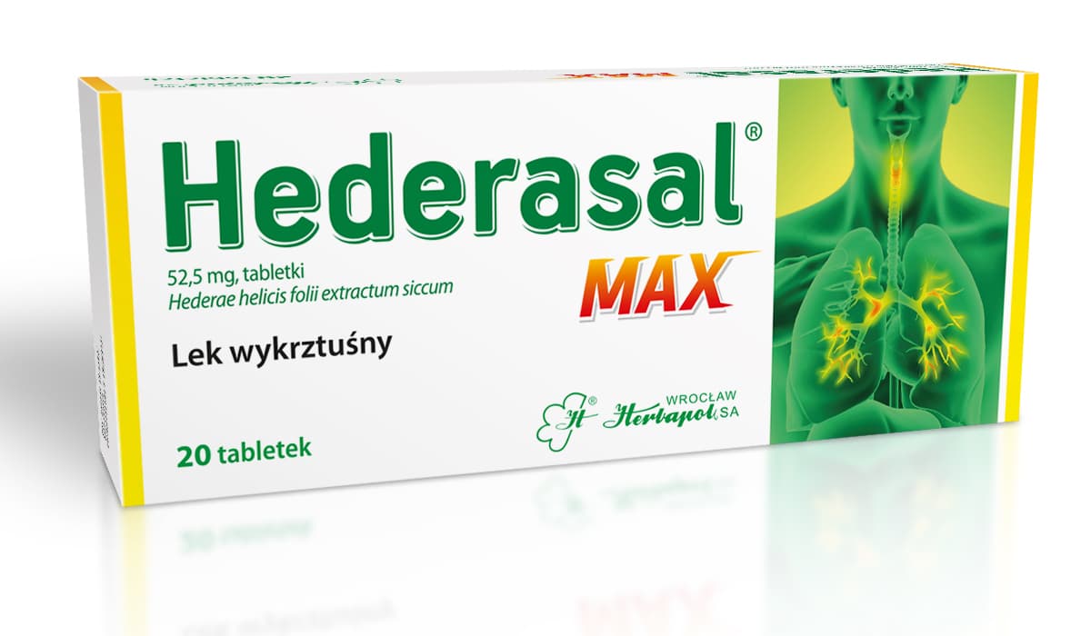 Hederasal Max 52,5 mg 20 tabletek