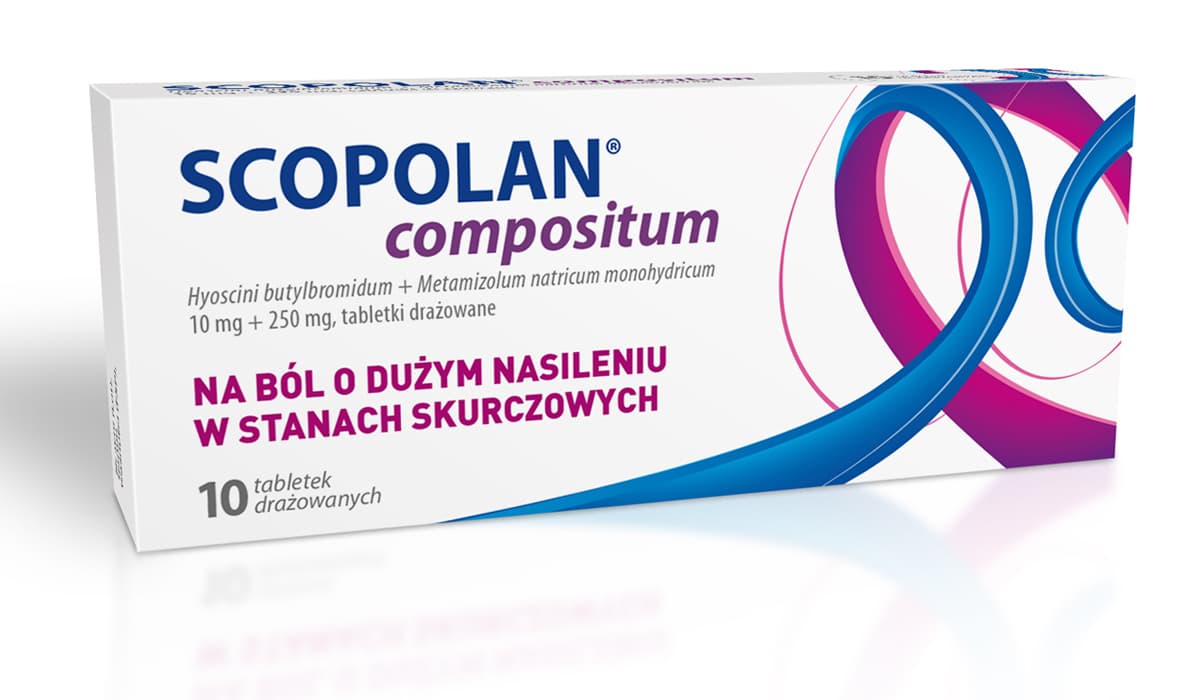Scopolan Compositum 10 tabletek