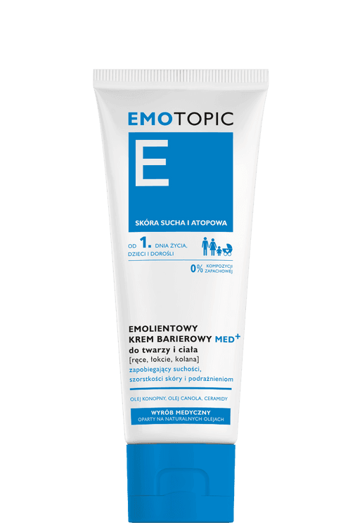Emotopic Med+ krem do twarzy i ciała barierowy 75 ml