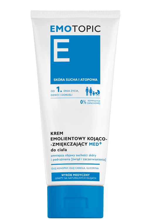 Emotopic Med+ krem do ciała kojąco-zmiękczający 200 ml