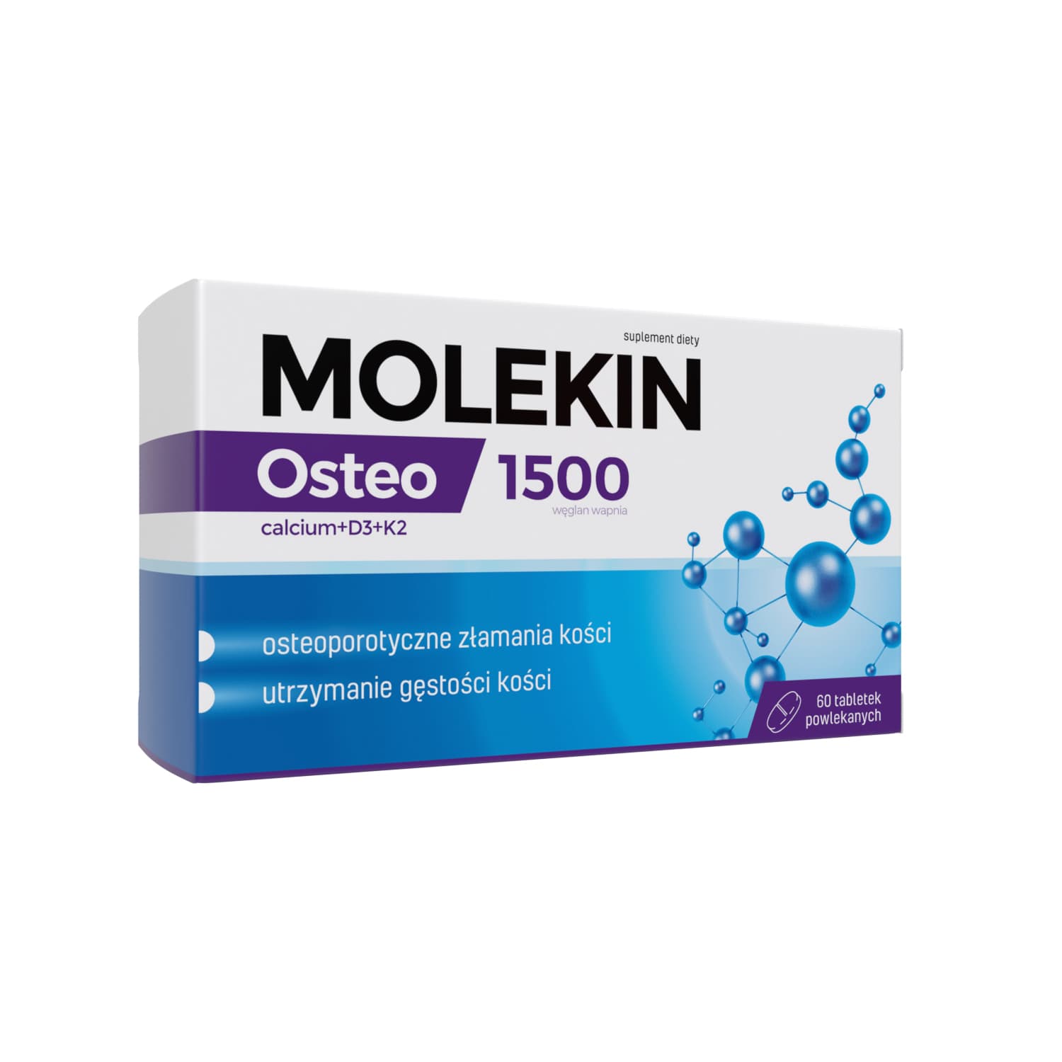 Molekin Osteo 60 tabletek powlekanych