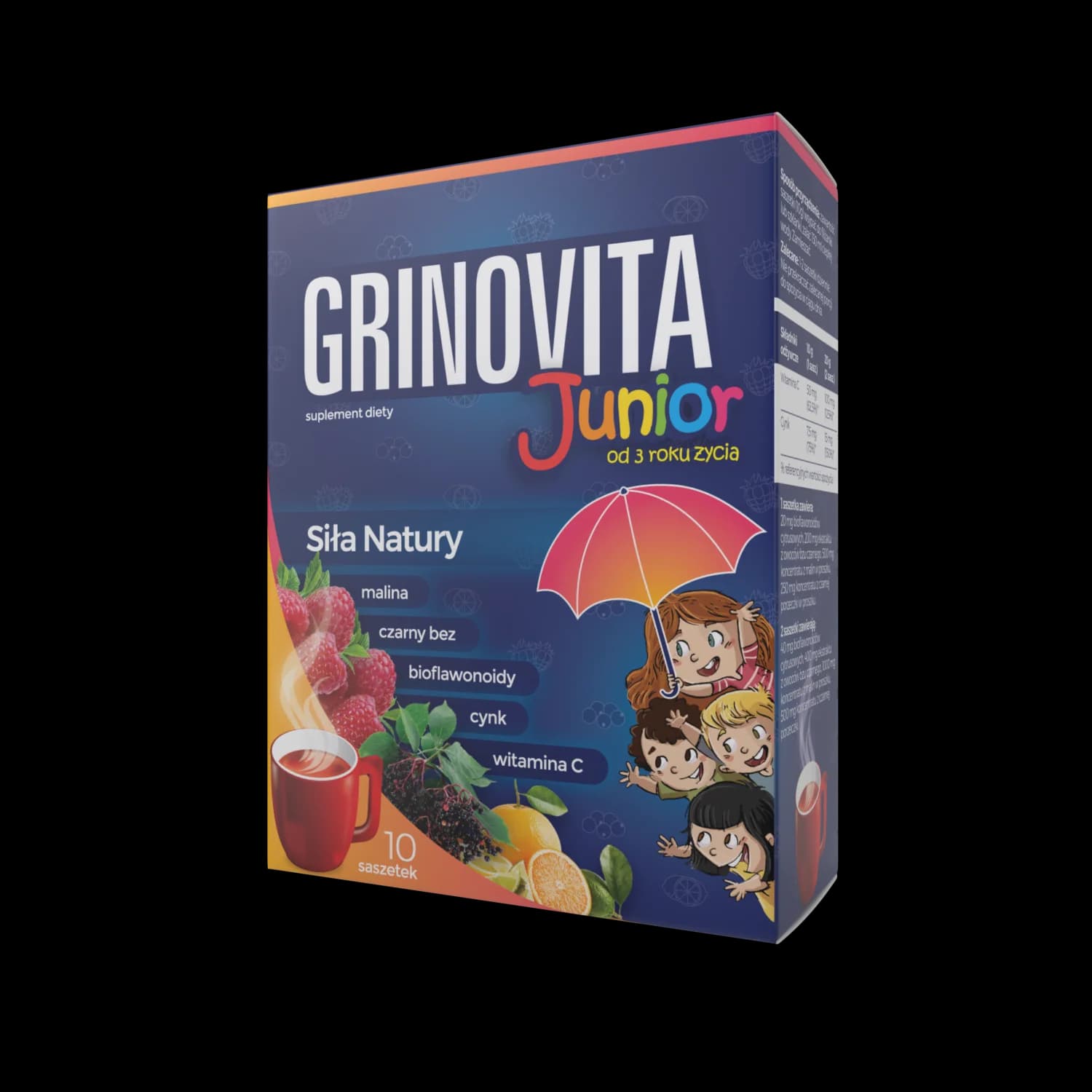 Grinovita Junior proszek do rozpuszczenia 10 saszetek