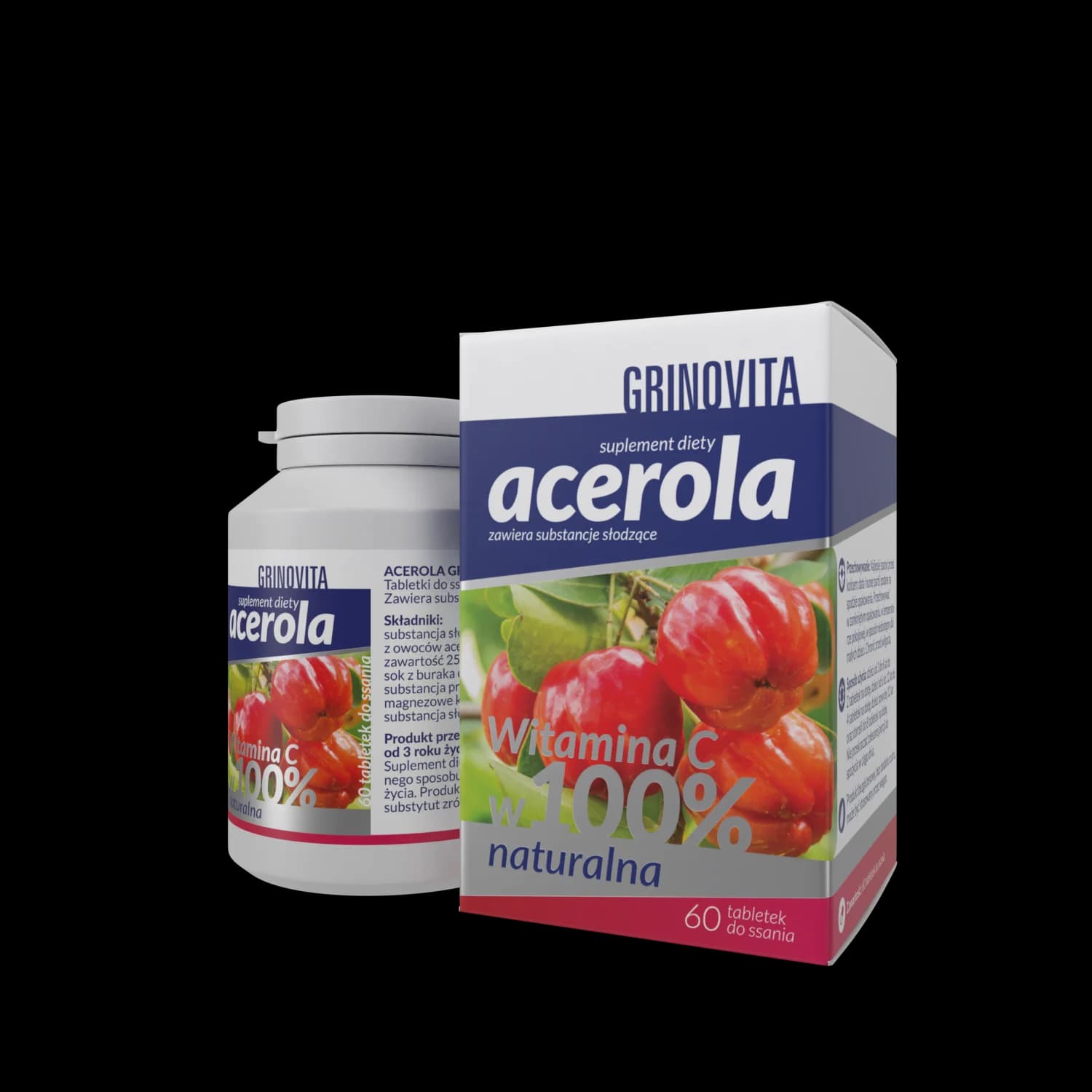 Acerola 60 tabletek do ssania