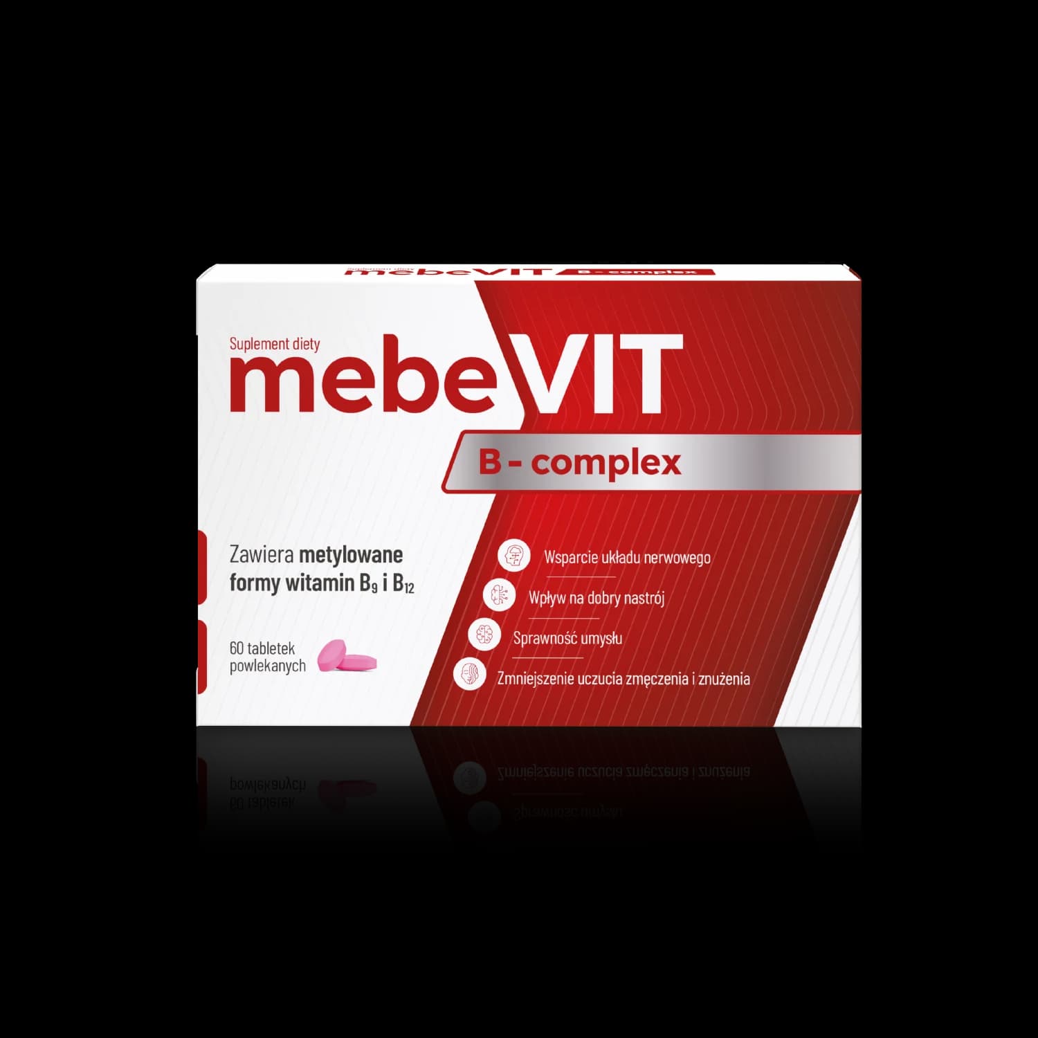 Mebevit B-Complex 60 tabletek powlekanych