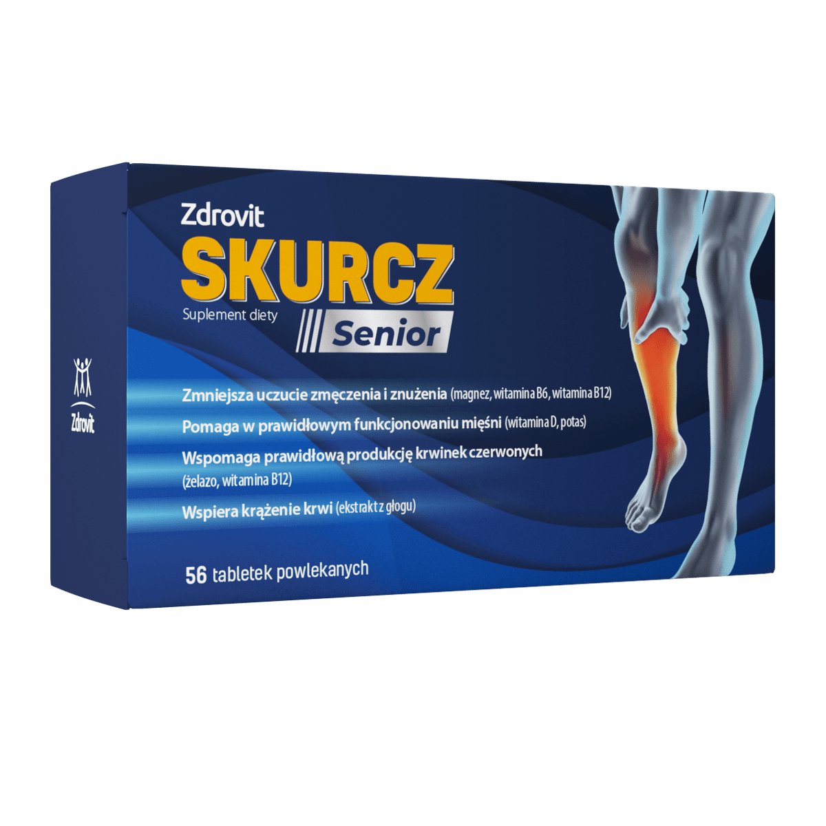 Zdrovit Skurcz Senior 56 tabletek powlekanych