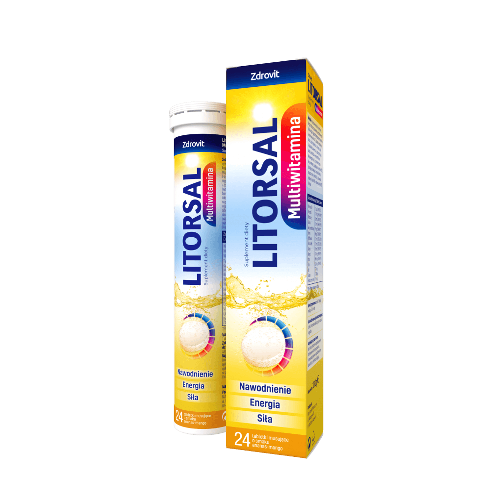 Litorsal Multiwitamina 24 tabletki musujące