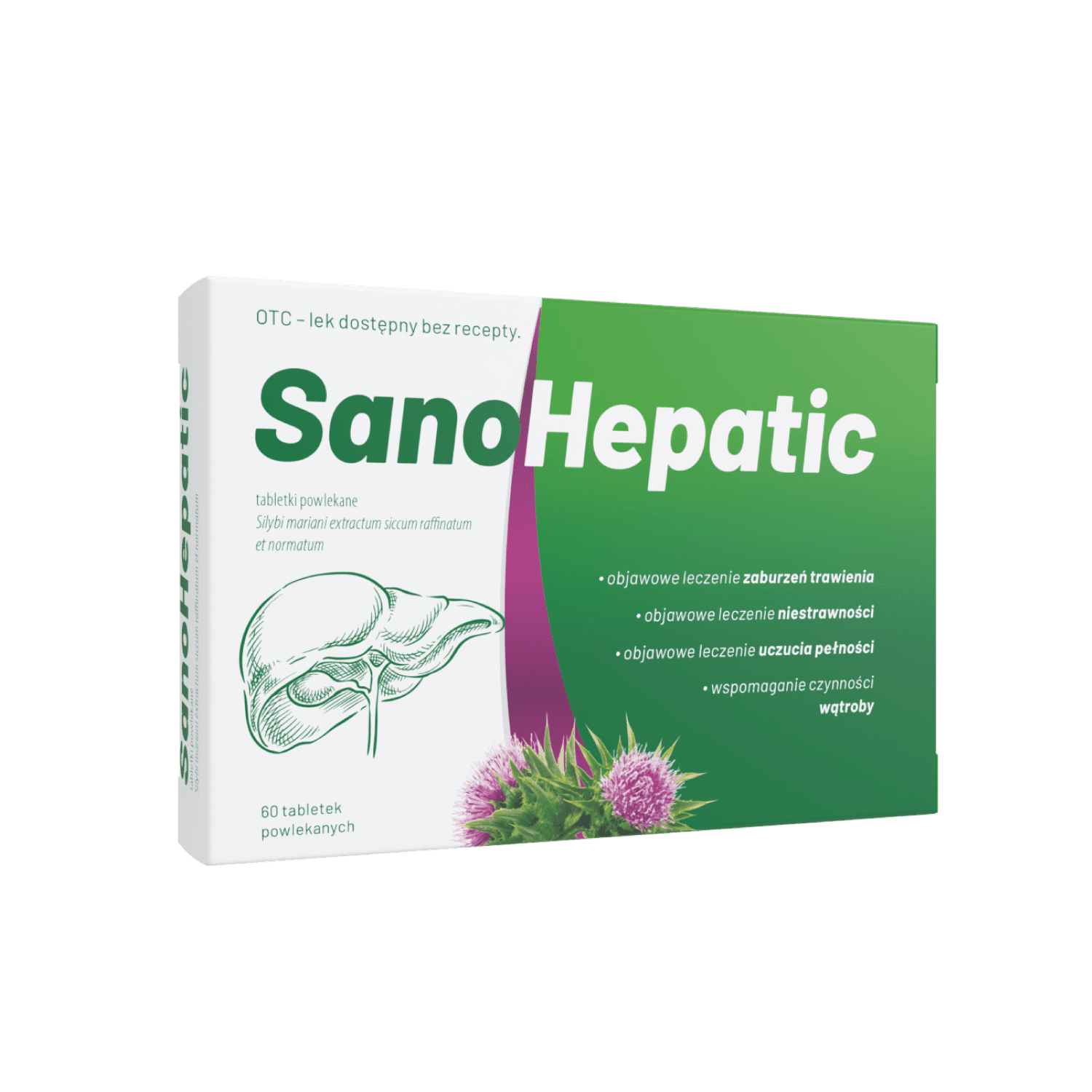 SanoHepatic 70 mg 60 tabletek powlekanych