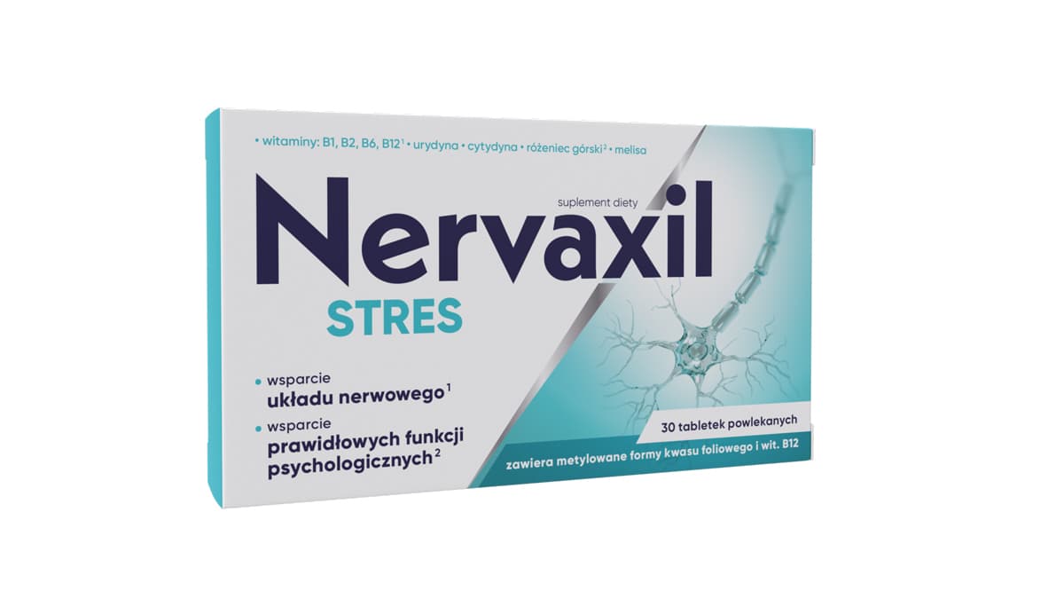 Nervaxil Stres 30 tabletek