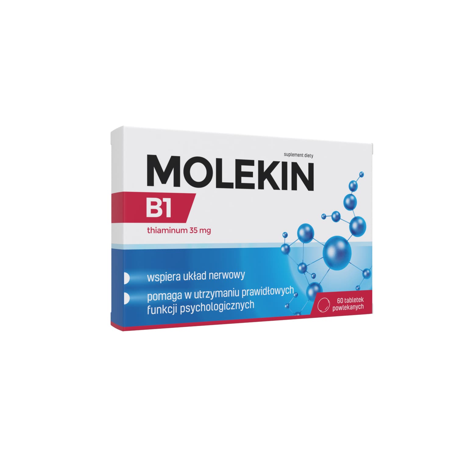 Molekin B1 60 tabletek powlekanych