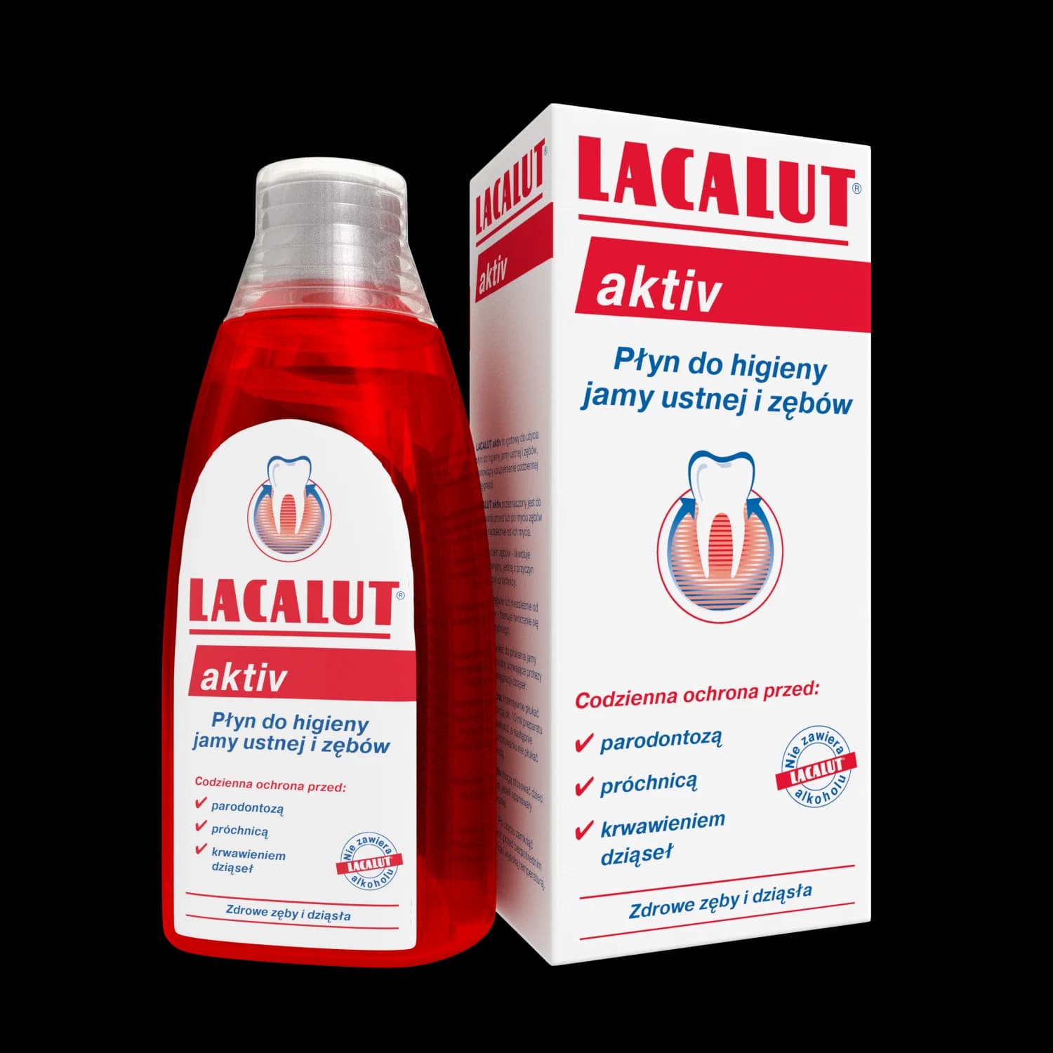 Lacalut Aktiv płyn do płukania jamy ustnej 300 ml