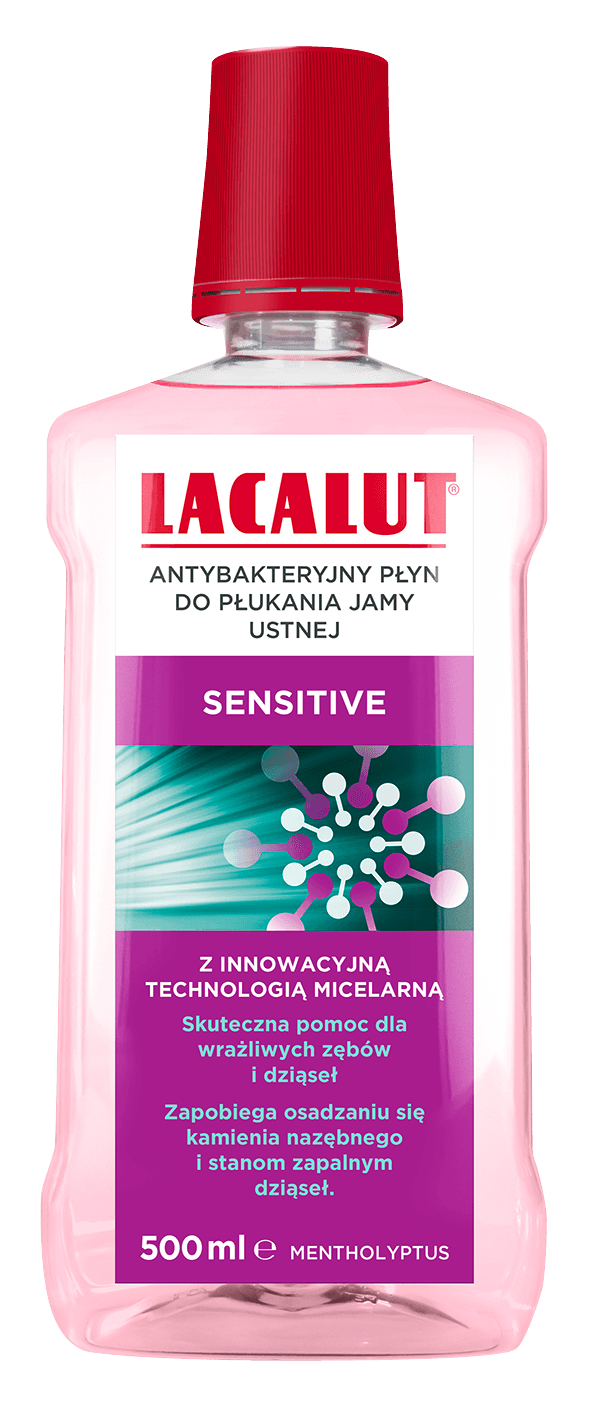 Lacalut Sensitive Płyn do płukania jamy ustnej 500 ml