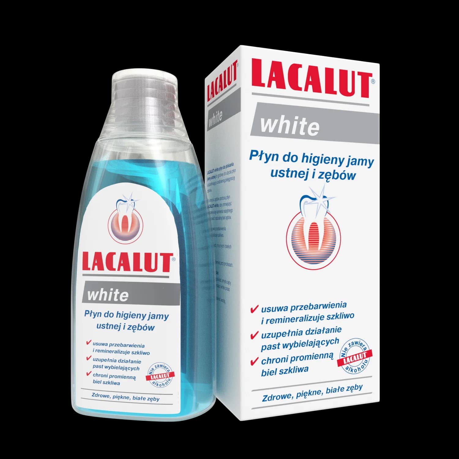 Lacalut White płyn do płukania jamy ustnej 300 ml