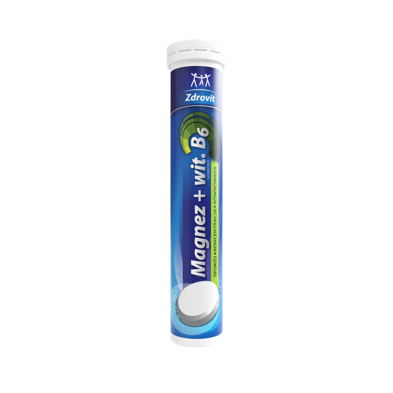 Magnez z witaminą B6 Zdrovit 24 tabletki musujące